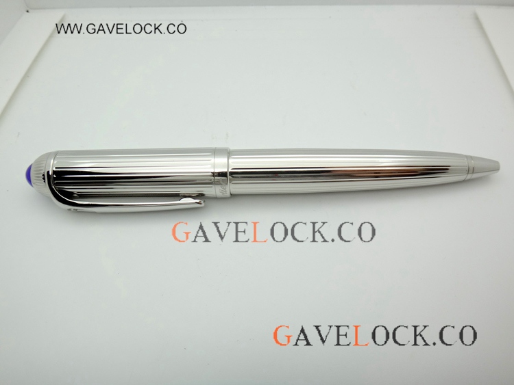 AAA Grade Cartier Roadster De Silver Ballpoint Pen AAA Grade Cartier Roadster De Silver Ballpoint Pen
